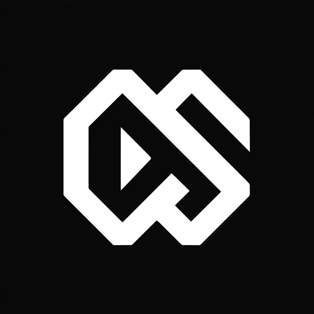 由字母D和S组成的想菱形或者方形一样的logo，D和S可以是左右组合也可以穿插组合，是装修公司的logo --ar 1:1 --v 7 --stylize 100 --fast --no 水印