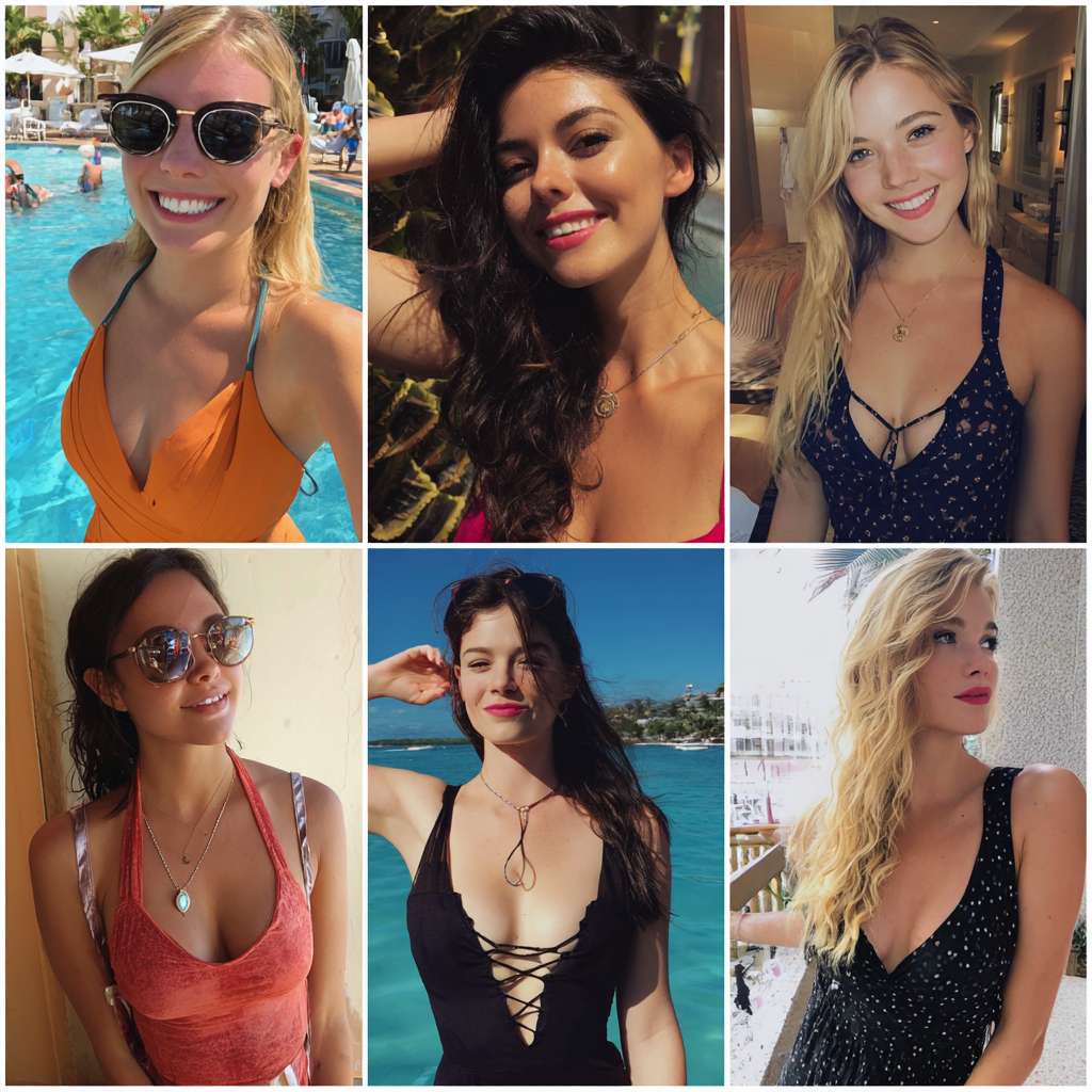 泳装美女 --ar 1:1 --v 7 --stylize 100 --fast --no 水印