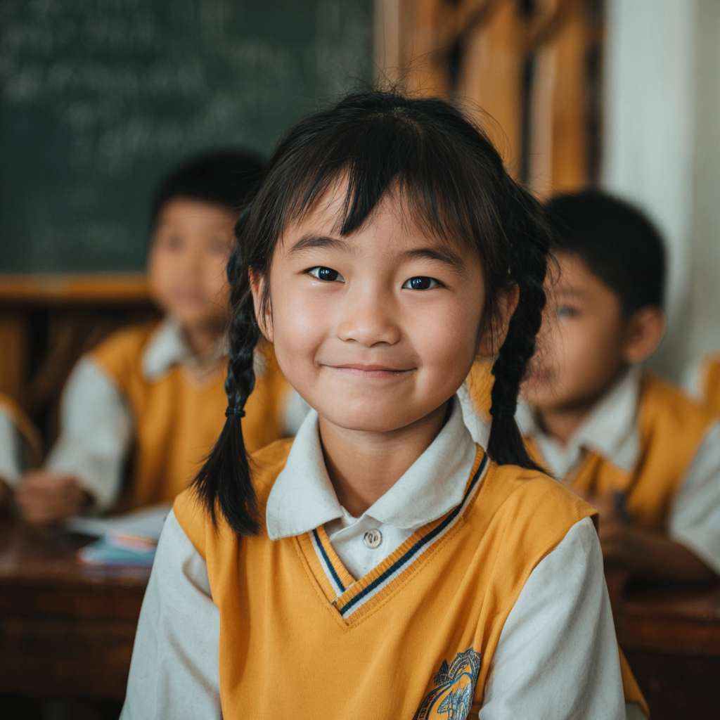 甘肃省居集中心小学校徽， --ar 1:1 --v 7 --stylize 100 --fast --no 水印