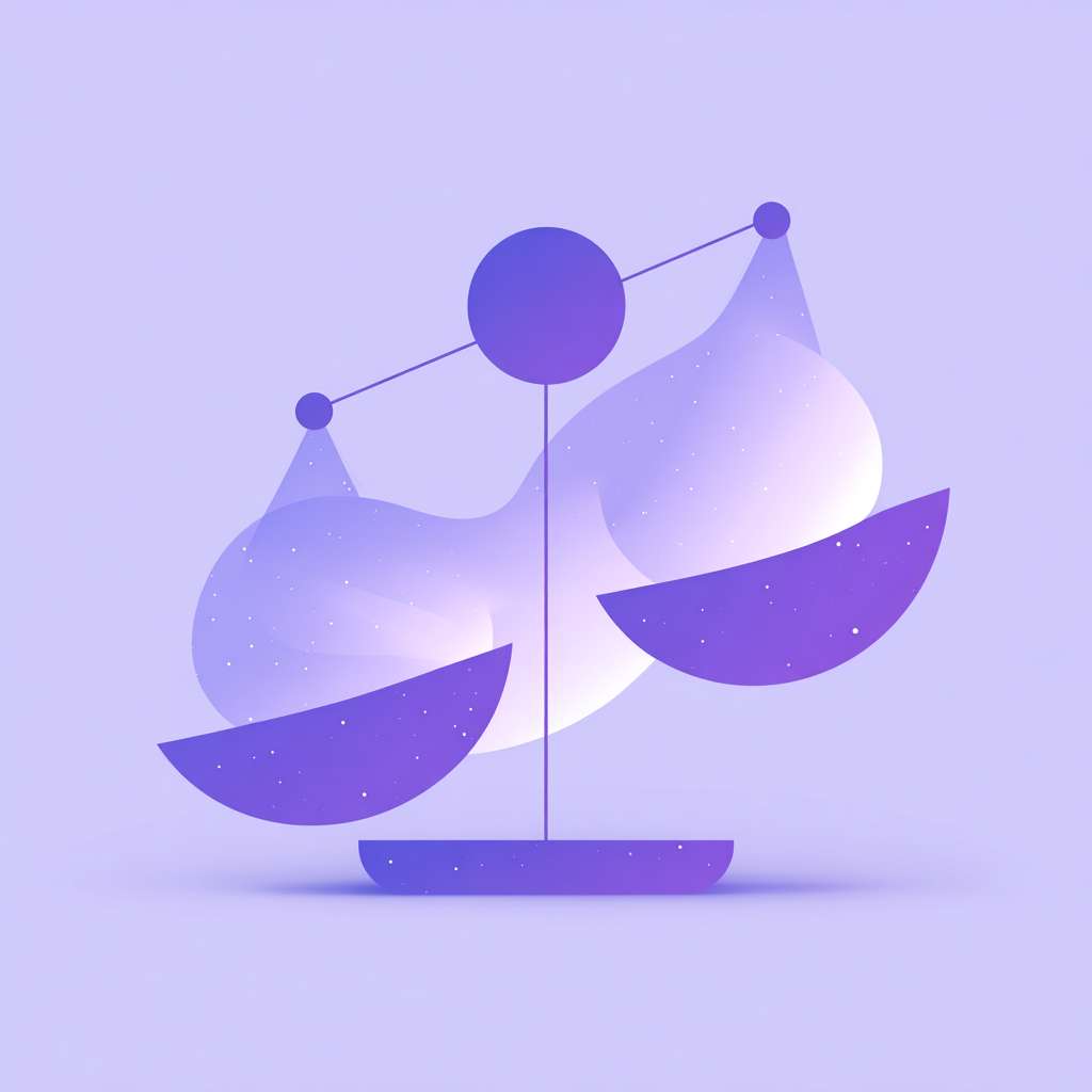 把Shirley balance 做成一个简单的logo 做成淡紫色 --ar 1:1 --v 7 --stylize 100 --fast --no 水印