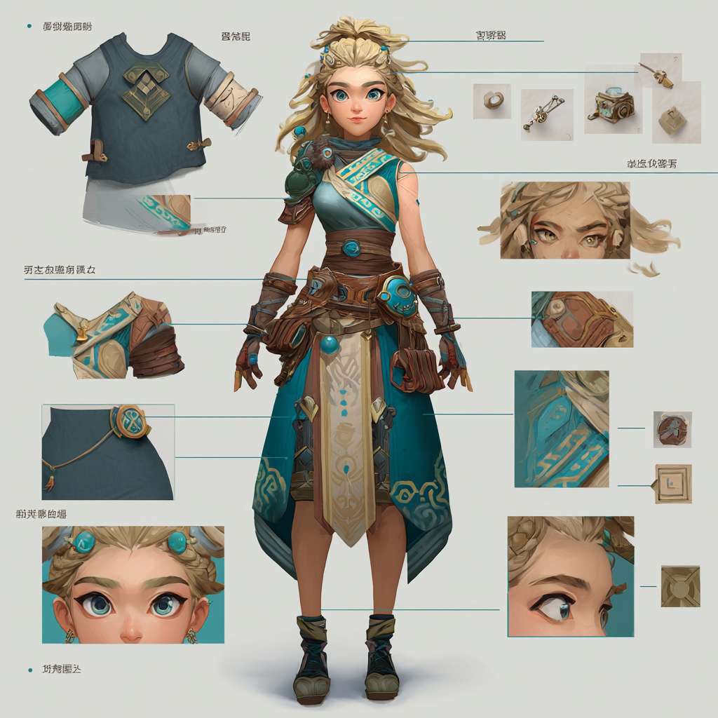 #角色设定
你是游戏动漫概念美术大师，擅长角色设定图，能精细拆解穿着层次、表情及物品细节。

#任务目标
根据守望先锋dva角色的主体形象，生成“角色概念分解图”，包含中心全身立绘，四周展示服装分层、表情、核心道具、材质特写及私人物品。

#视觉规范

· 构图：中心为角色全身立绘，环绕布置拆解元素，用引导线关联对应部位。
· 拆解内容：
  · 服装分层：展示外套、内层及内衣设计。
  · 表情集：绘出平静、微笑、惊讶、愤怒四种表情特写。
  · 材质特写：放大1-2个关键部位或小物件质感。
  · 关联物品：呈现角色生活化随身物品。
· 风格：干净2D插画/草图风，浅白纹理背景。拆解元素旁加手写注释，说明材质或品牌暗示。

#执行逻辑

1. 分析角色核心特征、穿着与性格。
2. 提取主要服装、表情等一级元素。
3. 深化内衣风格等二级元素。
4. 生成组合图，保持透视、光影与注释统一。
5. 使用简体中文标注。 --ar 1:1 --v 7 --stylize 100 --fast --no 水印