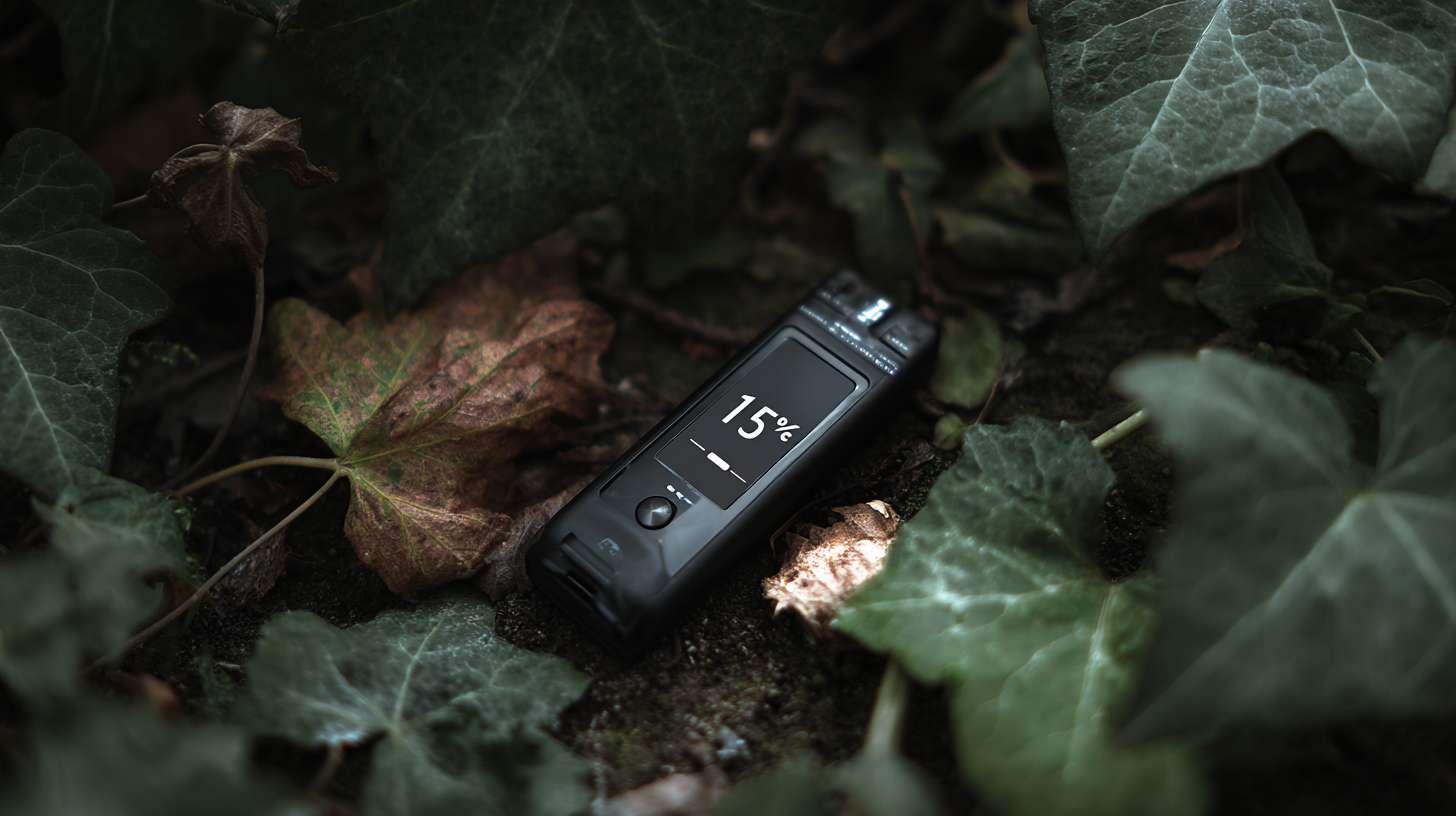 电池剩下15%的显示 --ar 16:9 --v 7 --stylize 100 --fast --no 水印