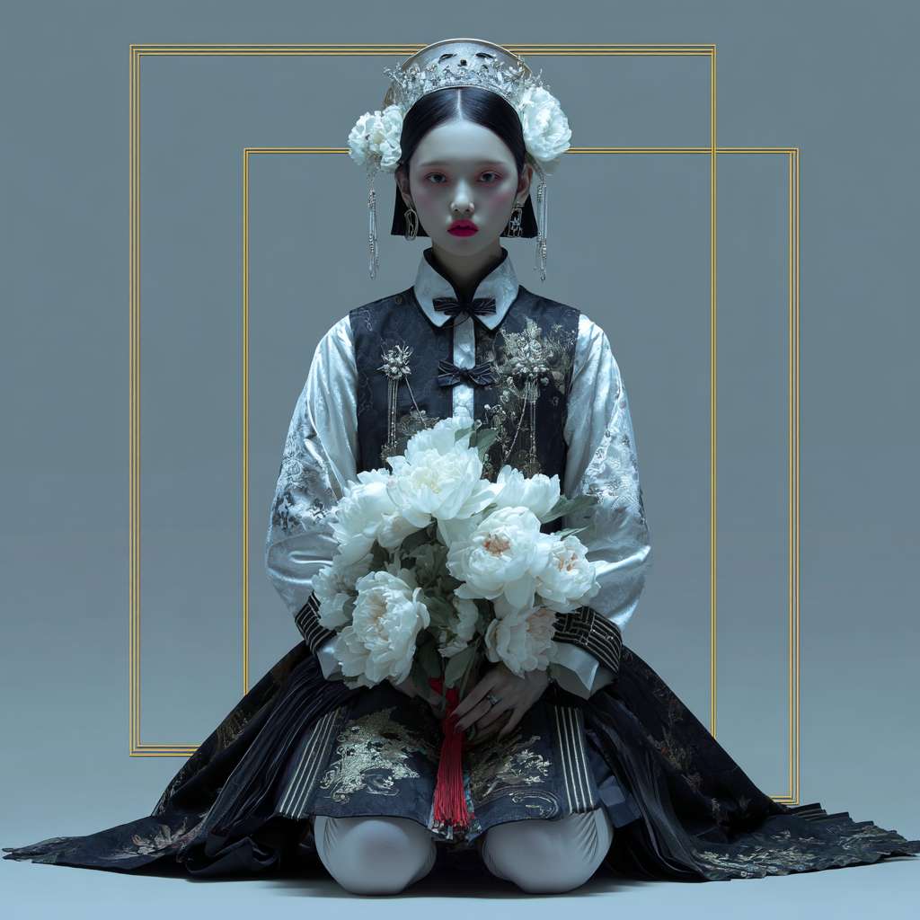 丝袜 --ar 1:1 --v 7 --stylize 100 --fast --no 水印