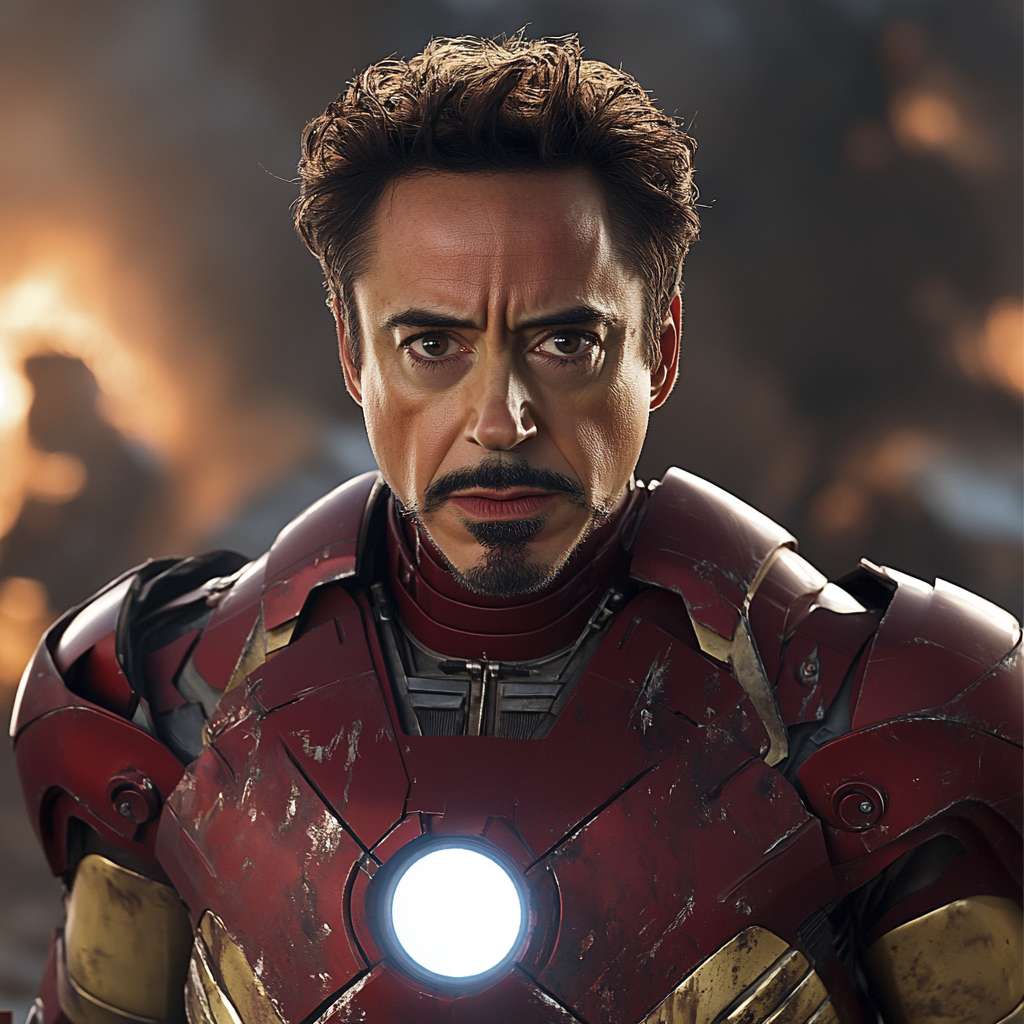 ironman, high-quality, high-res, full-body --ar 1:1 --v 6.1 --stylize 100 --fast