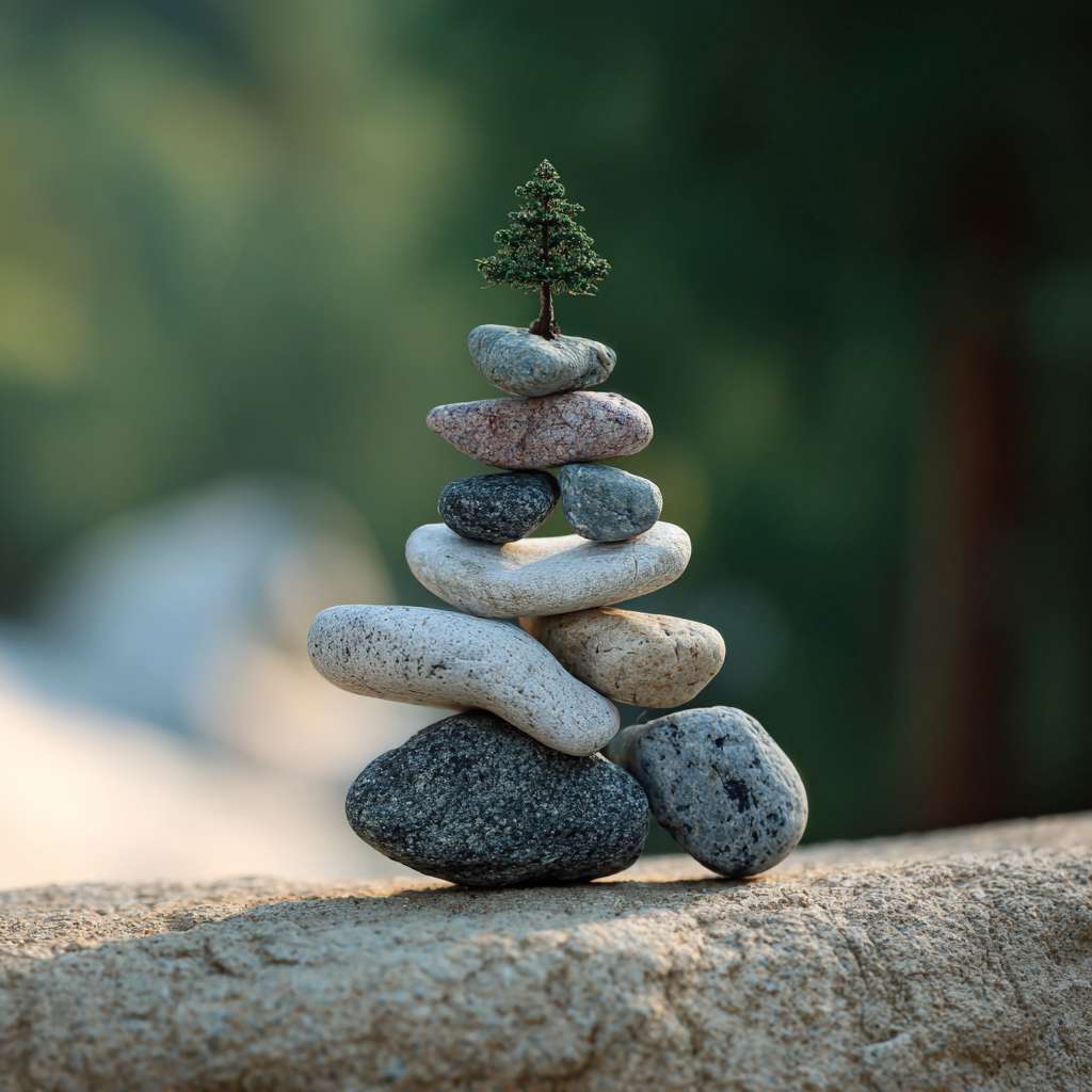 生成手绘风石头，要求自然生成的石头，很小，不是很高，有颜色，没有背景 --ar 1:1 --v 7 --stylize 100 --fast --no 水印