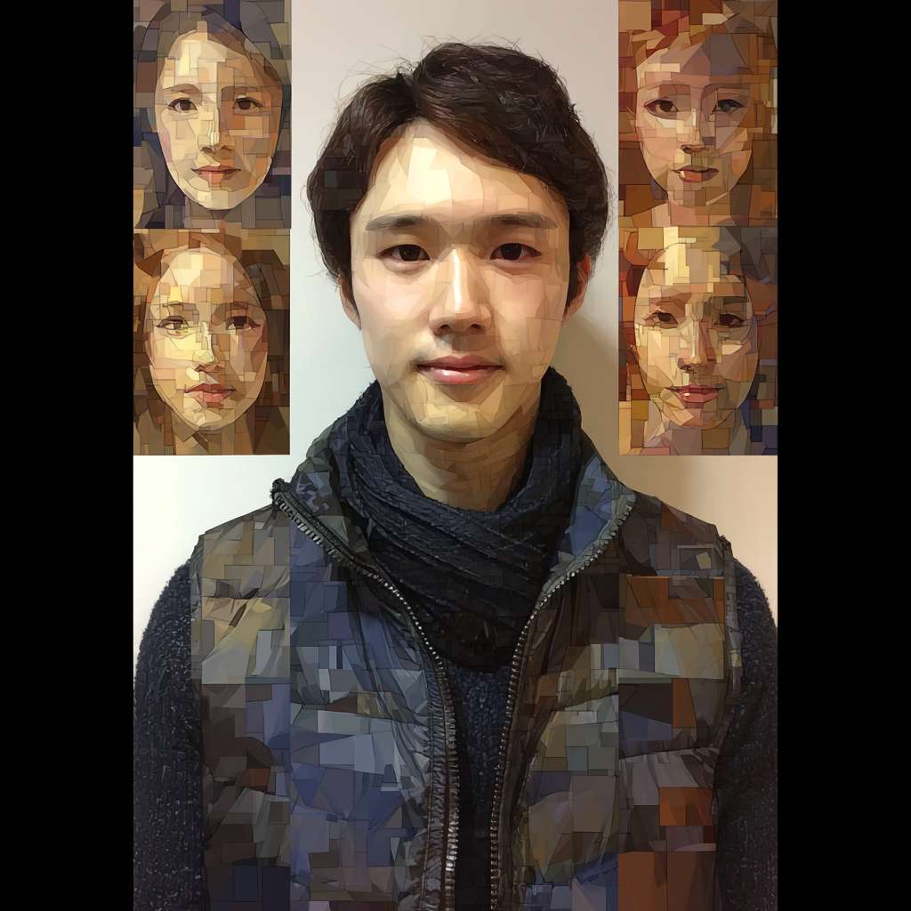 https://img-xpc-mj0.xpccdn.com/prod/upload/0af6387d-cf63-4248-b502-fc86aca7c450/20250815-150302.jpg~tplv-5yakomv5zn-auto-v1%3A1024%3A0%3Aq75.jpg 根据此图片生成各风格的头像 --ar 1:1 --v 7 --stylize 100 --fast --iw 1 --no 水印