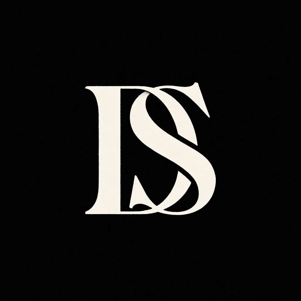 由字母D和S组成的方形logo --ar 1:1 --v 7 --stylize 100 --fast --no 水印