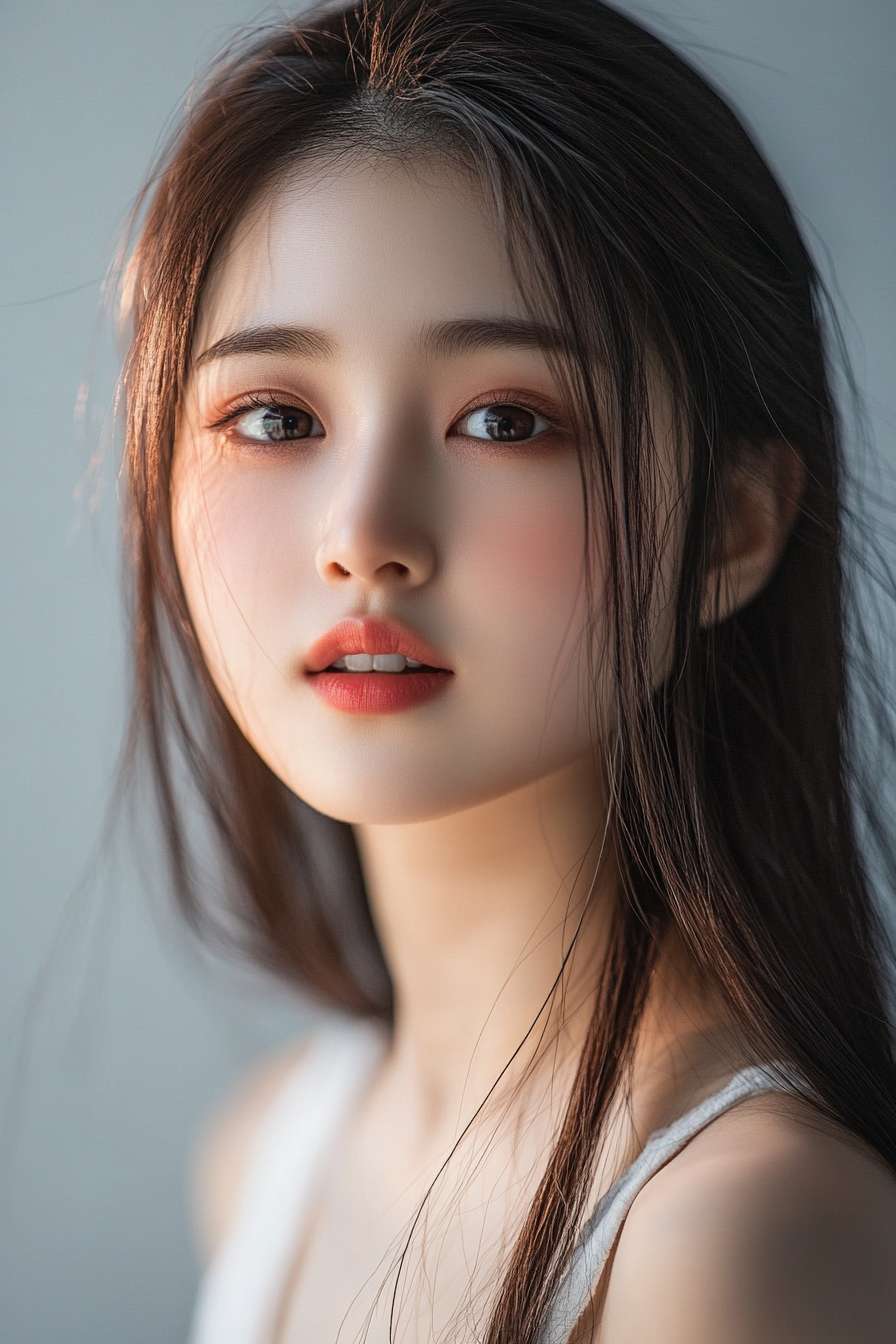 Asian beauty, fine skin, sexy, high resolution, professional photograph --ar 2:3 --v 6.1 --stylize 100 --fast