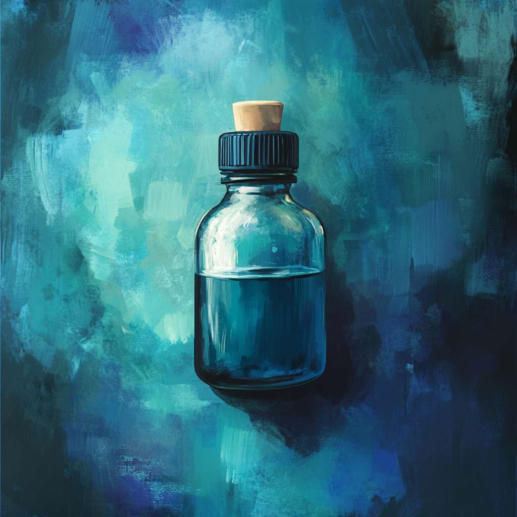 复方黏膜抑菌液，艺术字 --ar 1:1 --v 6.1 --stylize 100 --fast