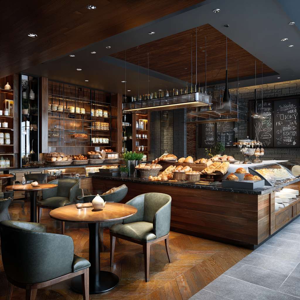 帮设计五张真实酒店餐厅早餐宣传实拍照片 --ar 1:1 --v 7 --stylize 100 --fast --no 水印