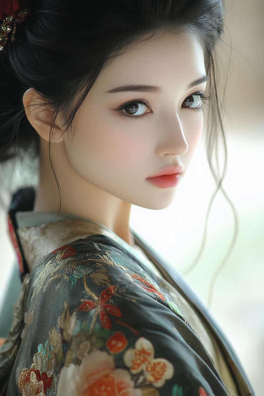 Asian beauty, fine skin, sexy, high resolution, professional photograph --ar 2:3 --v 6.1 --stylize 100 --fast