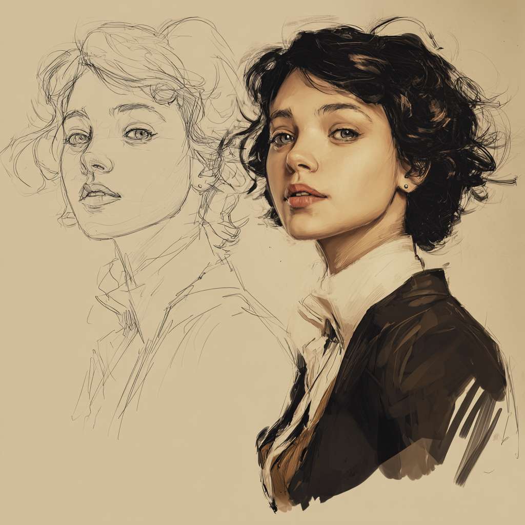 把角色设置性感一点 --ar 1:1 --v 7 --stylize 100 --fast --no 水印