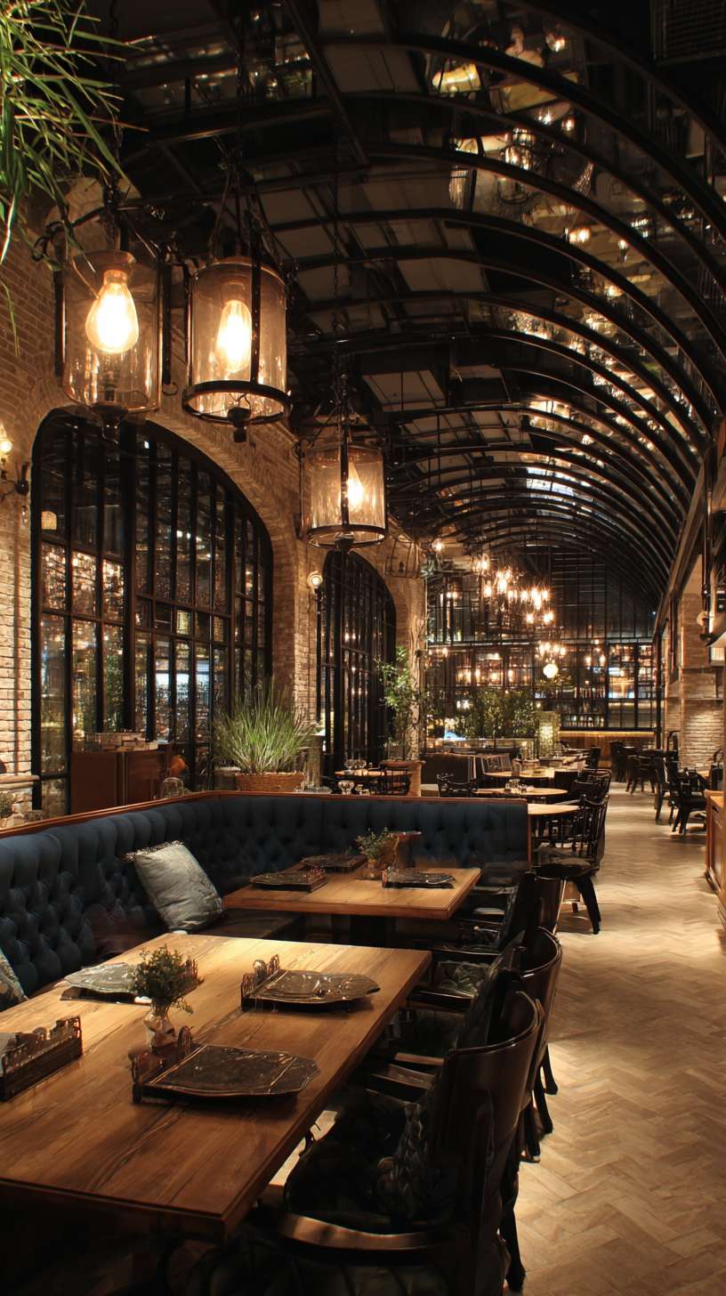 帮我做五张真实亚朵酒店餐厅早餐宣传实拍照片 --ar 9:16 --v 7 --stylize 100 --fast --no 水印