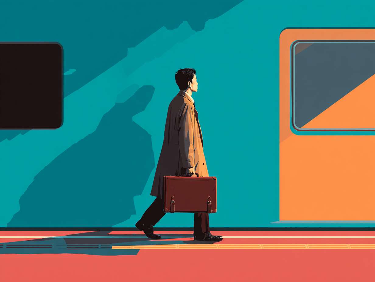 上班通勤 --ar 4:3 --v 7 --stylize 100 --fast --no 水印