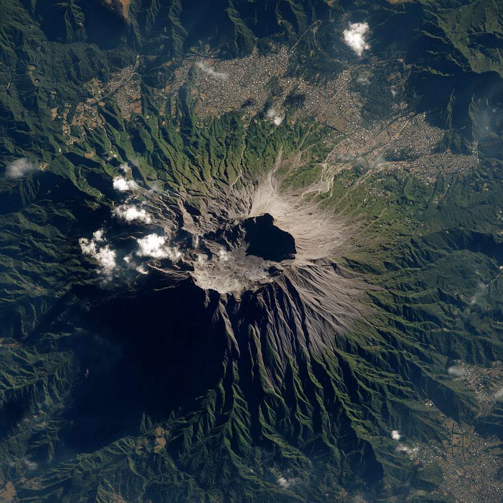 火山口 --ar 1:1 --v 7 --stylize 100 --fast --no 水印