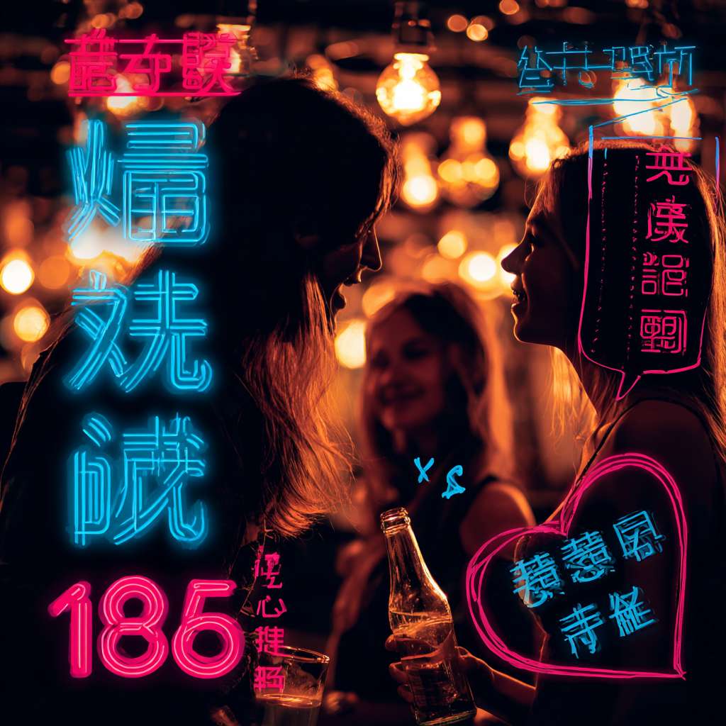 格焦点 + 社交剪影 
背景： 深邃有质感的背景（如深蓝丝绒、暗纹金属、暖调灯光虚化）。 
前景左侧 (显眼位置)：一个巨大的、设计感十足的价格标签图标。 超大、加粗、醒目的字体霓虹灯效果写着酒水价格:百威哈啤雪花新锐动力138元/人和蓝妹漓泉嘉士伯喜力168元/人 小字文案：酒水自由，畅饮无压力 
前景右侧/上方使用风格化的人物剪影或优雅侧影，展现2-3组不同的人在轻松交谈、碰杯、微笑的场景。剪影带有氛围暖黄光晕。
在这些社交剪影之间或上方，加入小心心、对话气泡图标 (气泡里可以是省略号或简短的友好词汇如“Cheers！”、“你好”)。 
核心文案：主标题 (醒目)：低成本，高邂逅！[鸿乐酒吧] 盛大开业！用一杯酒的代价，开启一场浪漫奇遇。 
开业信息：7月10日
营业时间：20:00 - 5:00
地址：东莞市中堂镇北王路中堂段9号1栋102室
并点缀着微小的星光、光斑。不要有错别字。 --ar 1:1 --v 7 --stylize 100 --fast --no 水印