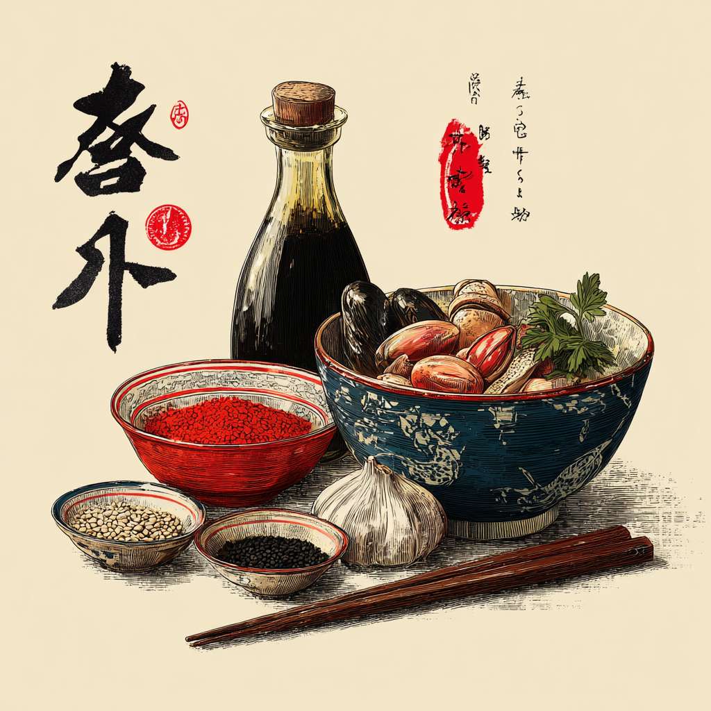 根据以下文字生成食用油图标 中国花生之 --ar 1:1 --v 7 --stylize 100 --fast --no 水印
