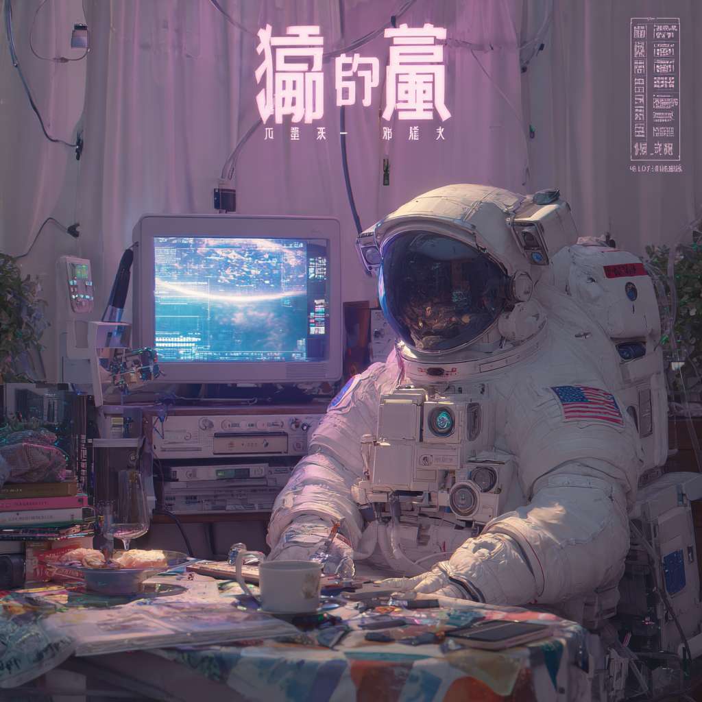 以“未来已来”的文字，配主题“我们生活更美好”的创意图片，体现科技感，开放合作的氛围 --ar 1:1 --v 7 --stylize 100 --fast --no 水印