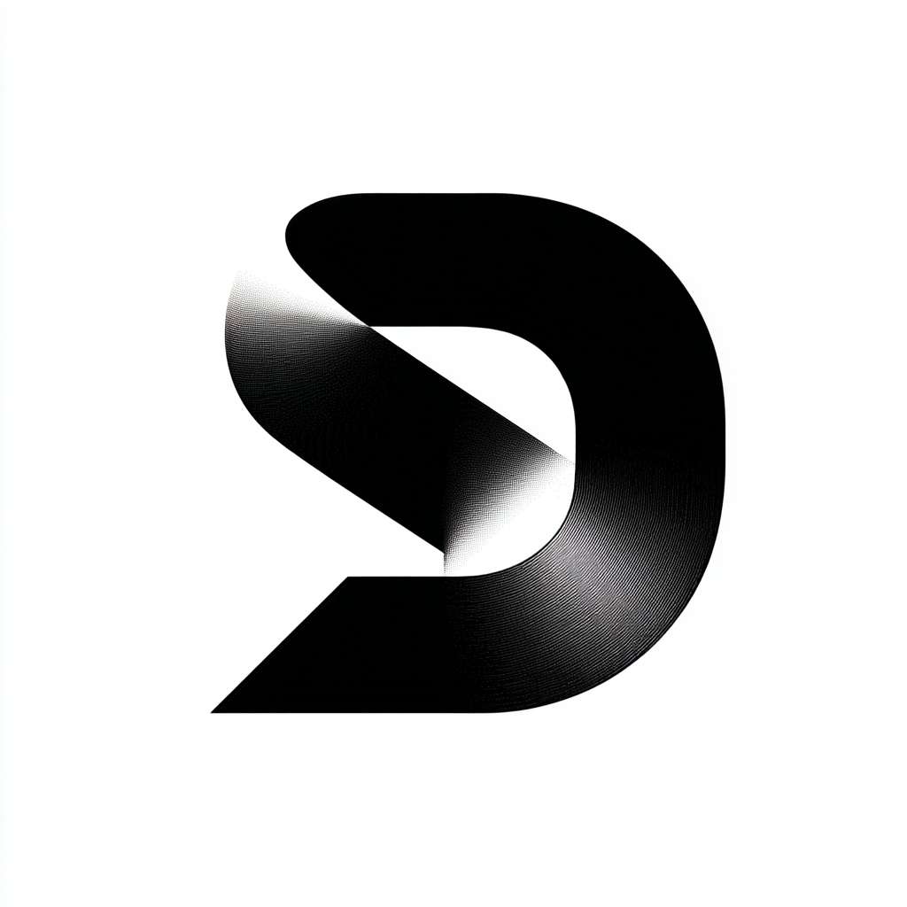 用字母S和D，设计时代广告的LOGO --ar 1:1 --v 7 --stylize 100 --fast --no 水印
