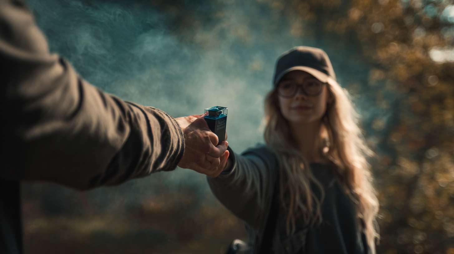 一个特写镜头，一个人给另一个人递过去一个U盘 --ar 16:9 --v 7 --stylize 100 --fast --no 水印