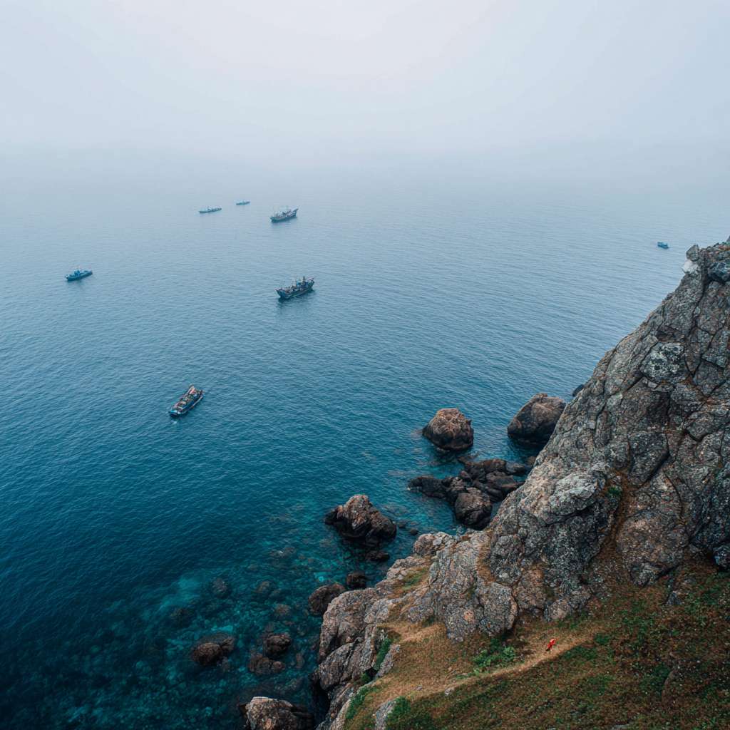 西昌地标邛海17度航拍照片 --ar 1:1 --v 7 --stylize 100 --fast --no 水印