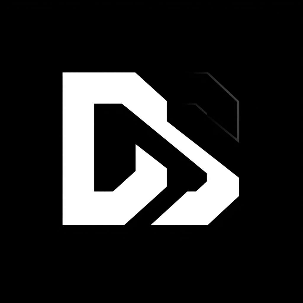 由字母D和S组成的方形logo --ar 1:1 --v 7 --stylize 100 --fast --no 水印