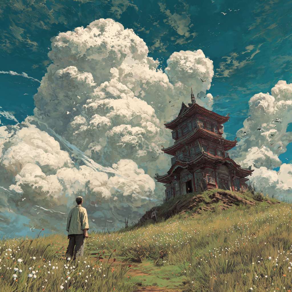 藻井 --ar 1:1 --v 7 --stylize 100 --fast --no 水印