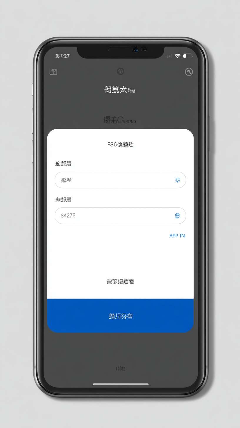 手机 APP 登录界面，极简扁平风格，浅灰色背景（#F5F5F5），居中带圆角的白色卡片，手机号输入框（左侧电话图标，灰色提示文字），验证码输入框（左侧短信图标，右侧 “获取验证码” 蓝色文字按钮），大型蓝色（#2196F3）登录按钮（白色加粗文字），底部文字 “没有账号？”（灰色）+“立即注册”（蓝色，无下划线），顶部圆形 APP 图标 +“即时聊” 标题（黑色加粗文字），界面干净，无多余元素 --ar 9:16 --v 7 --stylize 100 --fast --no 水印