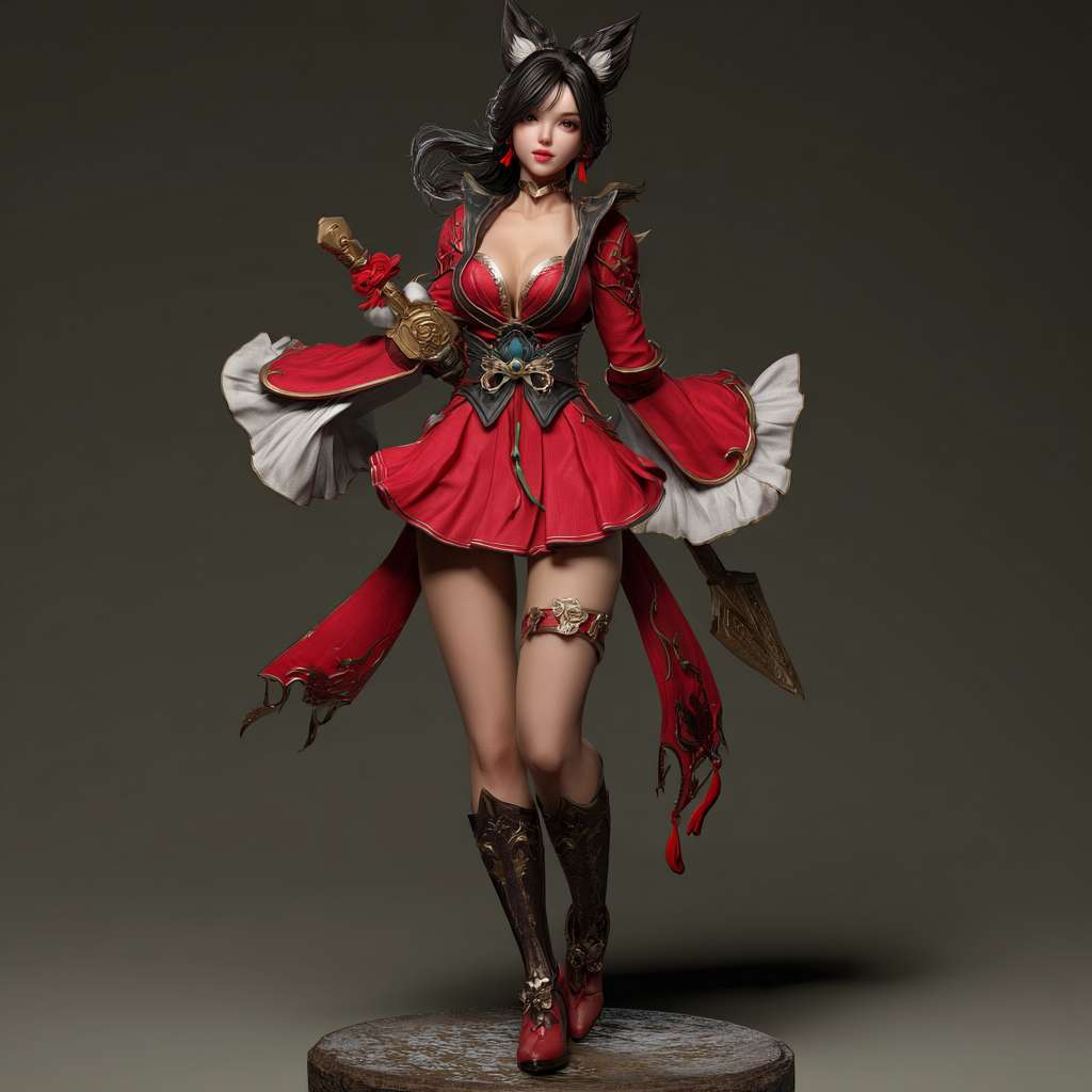 诛仙 女主 3D动漫照片 --ar 1:1 --v 7 --stylize 100 --fast --no 水印