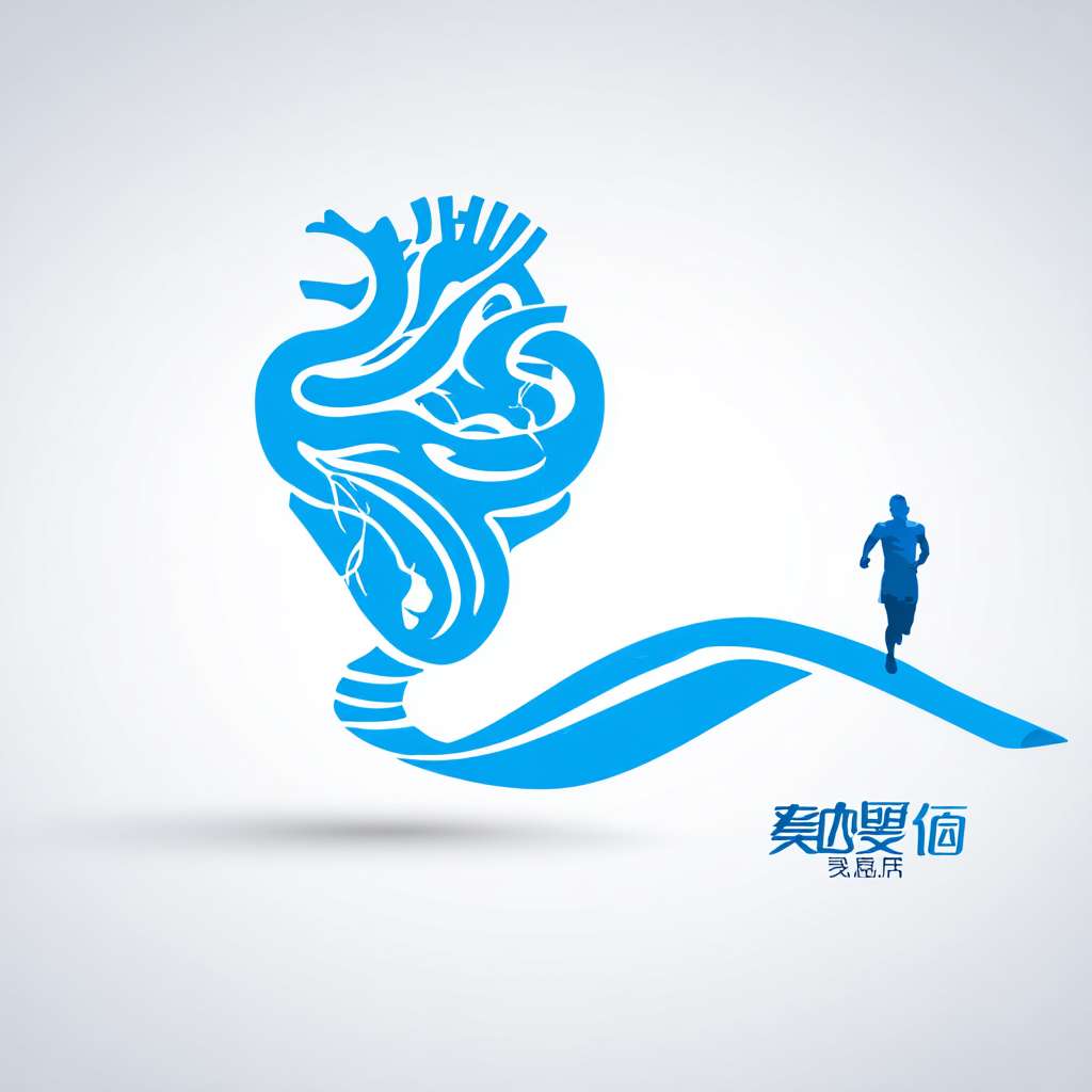 请帮我设计一个参加大学生创新大赛使用的logo，主题是运动锻炼促进心脏健康。里面要有肌肉和心脏，以抽象心脏轮廓为主体，外围包裹一条流畅的肌肉带（简化如缎带），整体线条圆润无棱角，传递「肌肉守护心脏」的核心理念，心脏的轮廓是中空的，里面有运动中的人。旁边不要有文字 --ar 1:1 --v 7 --stylize 100 --fast --no 水印