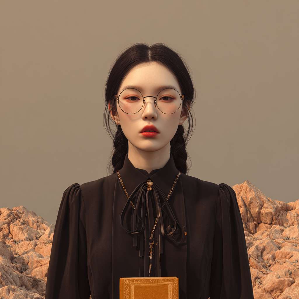 帮我生成一张科研失信的图片 --ar 1:1 --v 7 --stylize 100 --fast --no 水印