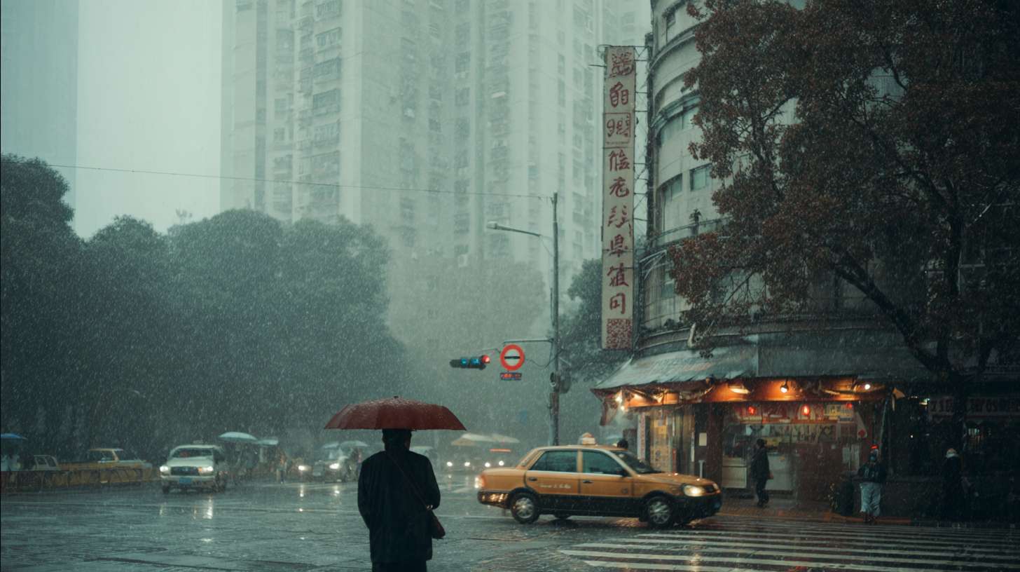 雨 --ar 16:9 --v 7 --stylize 100 --fast --no 水印