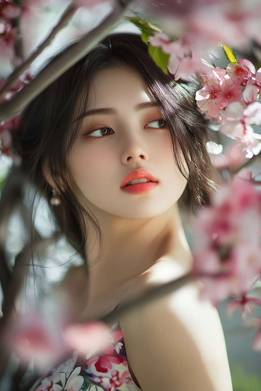 Asian beauty, fine skin, sexy, high resolution, professional photograph --ar 2:3 --v 6.1 --stylize 100 --fast