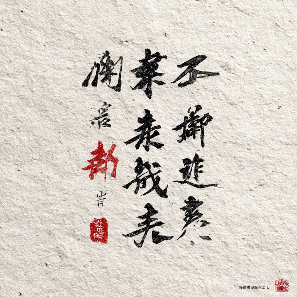 在一章以道德经为背景的白纸上，写上一下内容：🌬️ 正念呼吸法  
① 吸气4秒（默念“静”）  
② 屏息2秒（想开心事）  
③ 呼气6秒（想象压力离开） --ar 1:1 --v 7 --stylize 100 --fast --no 水印