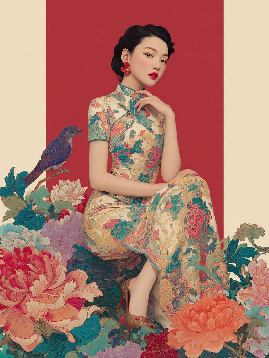 中秋节海报唯美类 --ar 3:4 --v 7 --stylize 100 --fast --no 水印