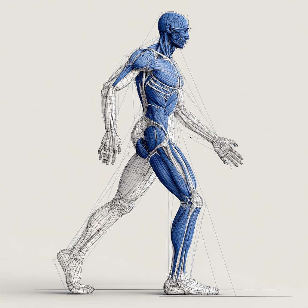 用泡沫轴放松小腿肌肉的动态照片 --ar 1:1 --v 7 --stylize 100 --fast --no 水印