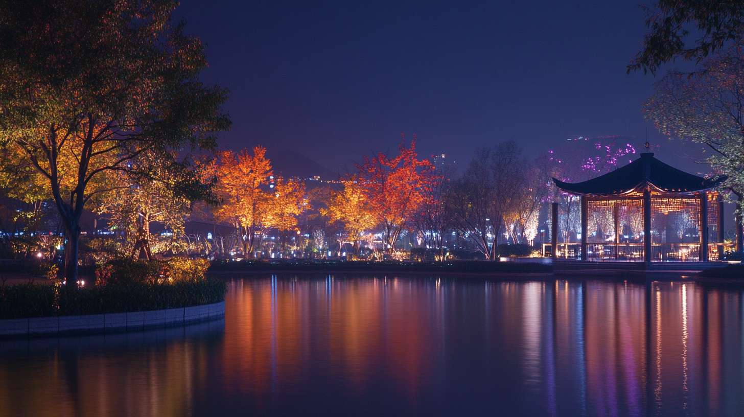 株洲城市夜景 --ar 16:9 --v 6.1 --stylize 100 --fast