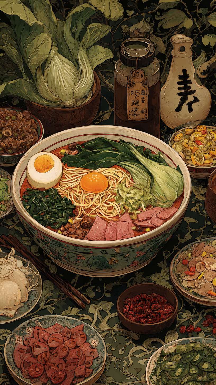 云南过桥米线 --ar 9:16 --v 7 --stylize 100 --fast --no 水印