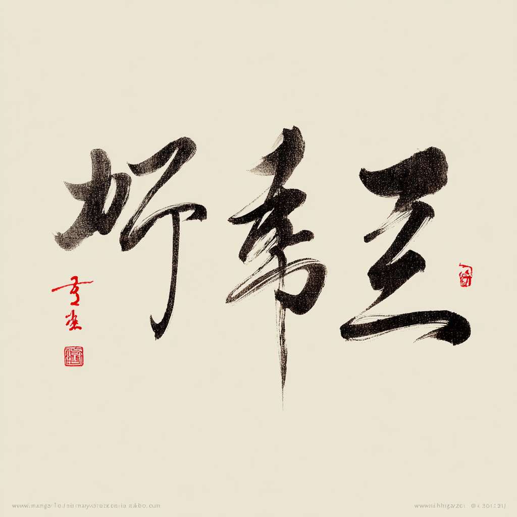 设计“朱奇涵”的签名，设计思路：

“朱”：将“朱”字的“木”字旁和“丿”进行连笔，形成一个流畅的起笔。

“奇”：将“大”字的撇捺与“可”的横钩相连，形成一个大的环绕结构。

“涵”：三点水用一条优美的曲线代替，“函”部分简化，与右边的部件自然衔接。

整体：名字三个字的首字母“Z”、“Q”、“H”的形态隐约可见，整体一气呵成，清晰又不失个性。

（请想象这个签名的样子：线条从左至右流畅滑动，“朱”字较小巧，“奇”字舒展，“涵”字收尾稳重，有明确的节奏感。） --ar 1:1 --v 7 --stylize 100 --fast --no 水印