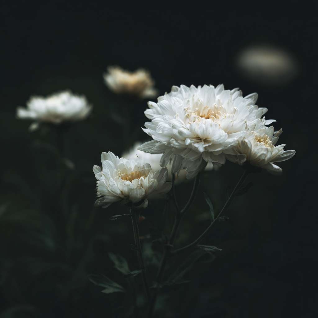 春分仰拍白色雏菊微距自然生态壁纸背景图 --ar 1:1 --v 7 --stylize 100 --fast --no 水印