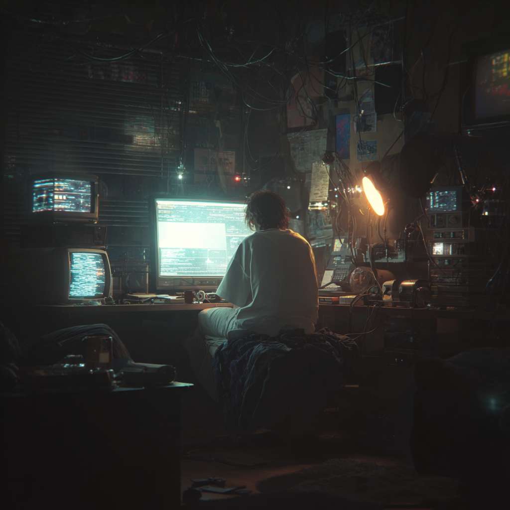 融入电脑桌上 --ar 1:1 --v 7 --stylize 100 --fast --no 水印