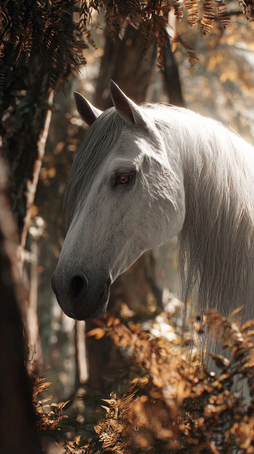 八骏图 --ar 9:16 --v 7 --stylize 100 --fast --no 水印