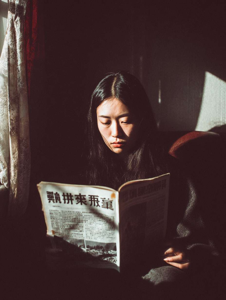 特写：一个人坐着阅读《悉达多》特写手翻开书籍 --ar 3:4 --v 7 --stylize 100 --fast --no 水印