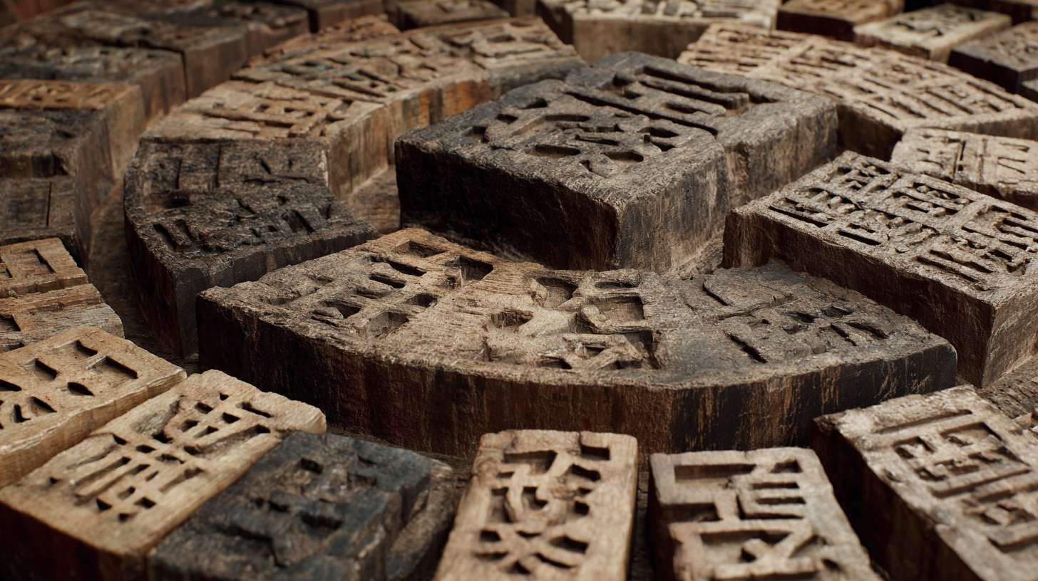 天下有道，丘不与易也。立体字盘，三维立体效果，古代字体 --ar 16:9 --v 7 --stylize 100 --fast --no 水印