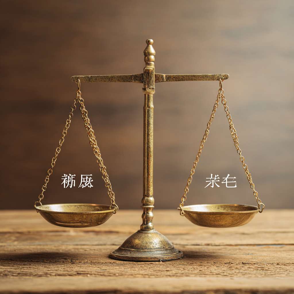 一个天平，一边是“技术”，一边是“财务”，中间是“管理”。根据这个描述，帮我生成图片 --ar 1:1 --v 7 --stylize 100 --fast --no 水印