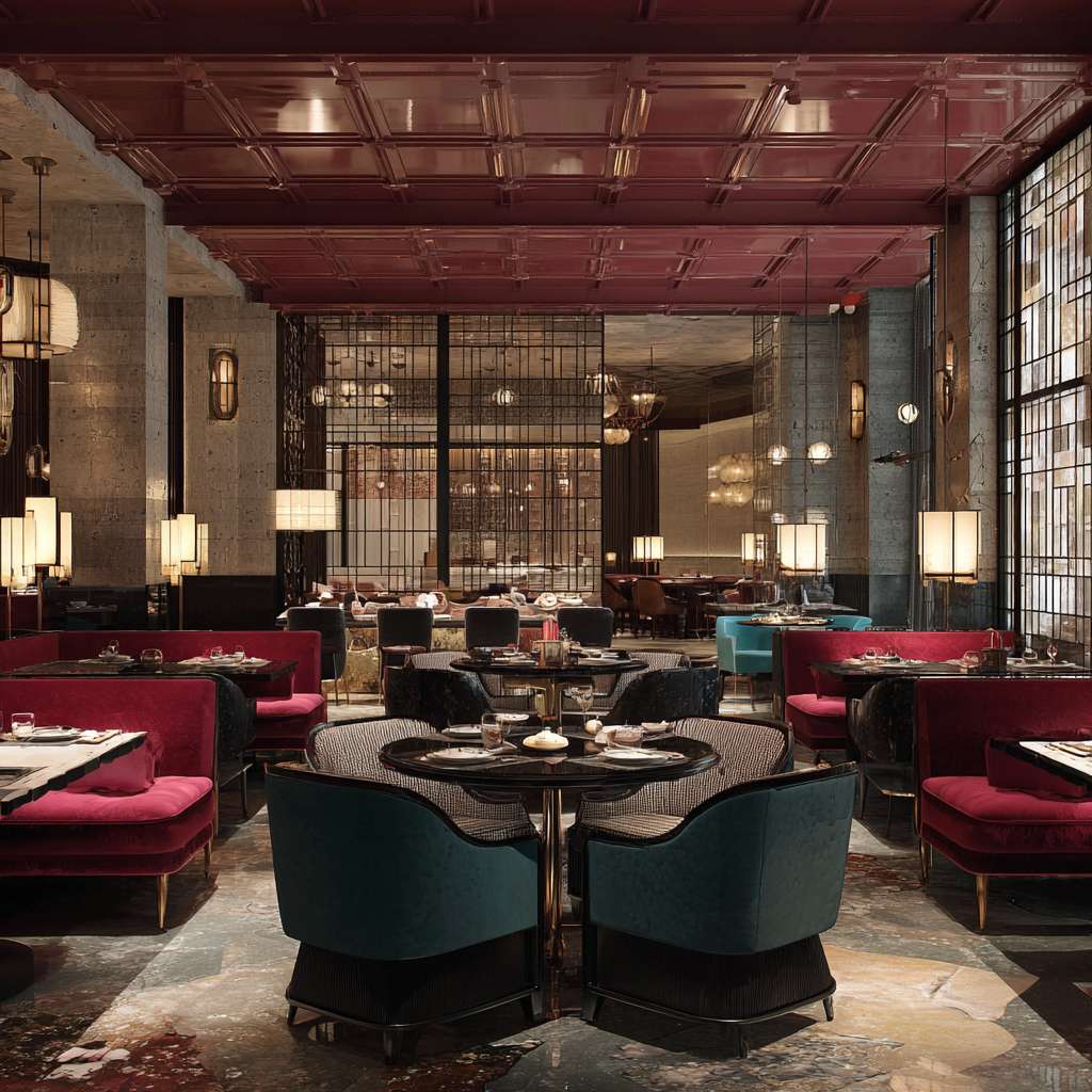 酒店餐厅真实早餐宣传图片 --ar 1:1 --v 7 --stylize 100 --fast --no 水印