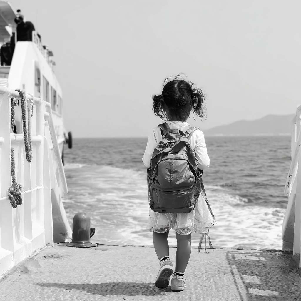 一个小孩充满希望的看着前面的海洋 --ar 1:1 --v 7 --stylize 100 --fast --sref https://img-xpc-mj0.xpccdn.com/prod/upload/b1ccb732-b4f3-438a-b91d-89940b79f26e/20250223_114455.jpg~tplv-5yakomv5zn-auto-v1%3A1024%3A0%3Aq75.jpg --no 水印