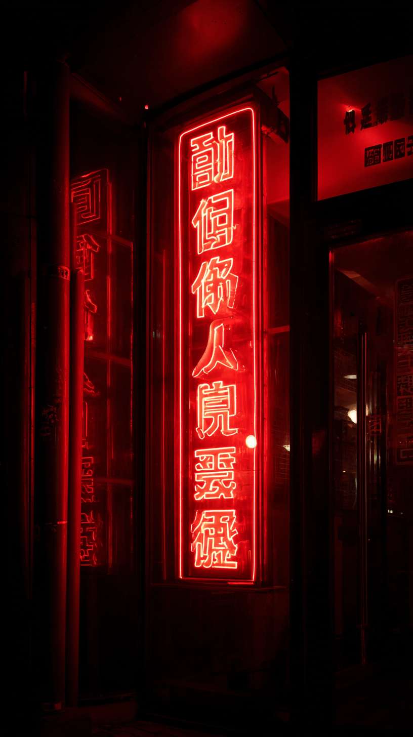 核心创意： 标题是一个发光的霓虹灯牌，是画面内的实际元素，也是光源。

标题设计： 明亮的红色霓虹灯，为整个场景（鸭子、街道）提供照明，营造出强烈的故事感和氛围。

整体氛围： 电影感、怀旧、温暖，仿佛在讲述一个老北京的故事。 --ar 9:16 --v 7 --stylize 100 --fast --no 水印