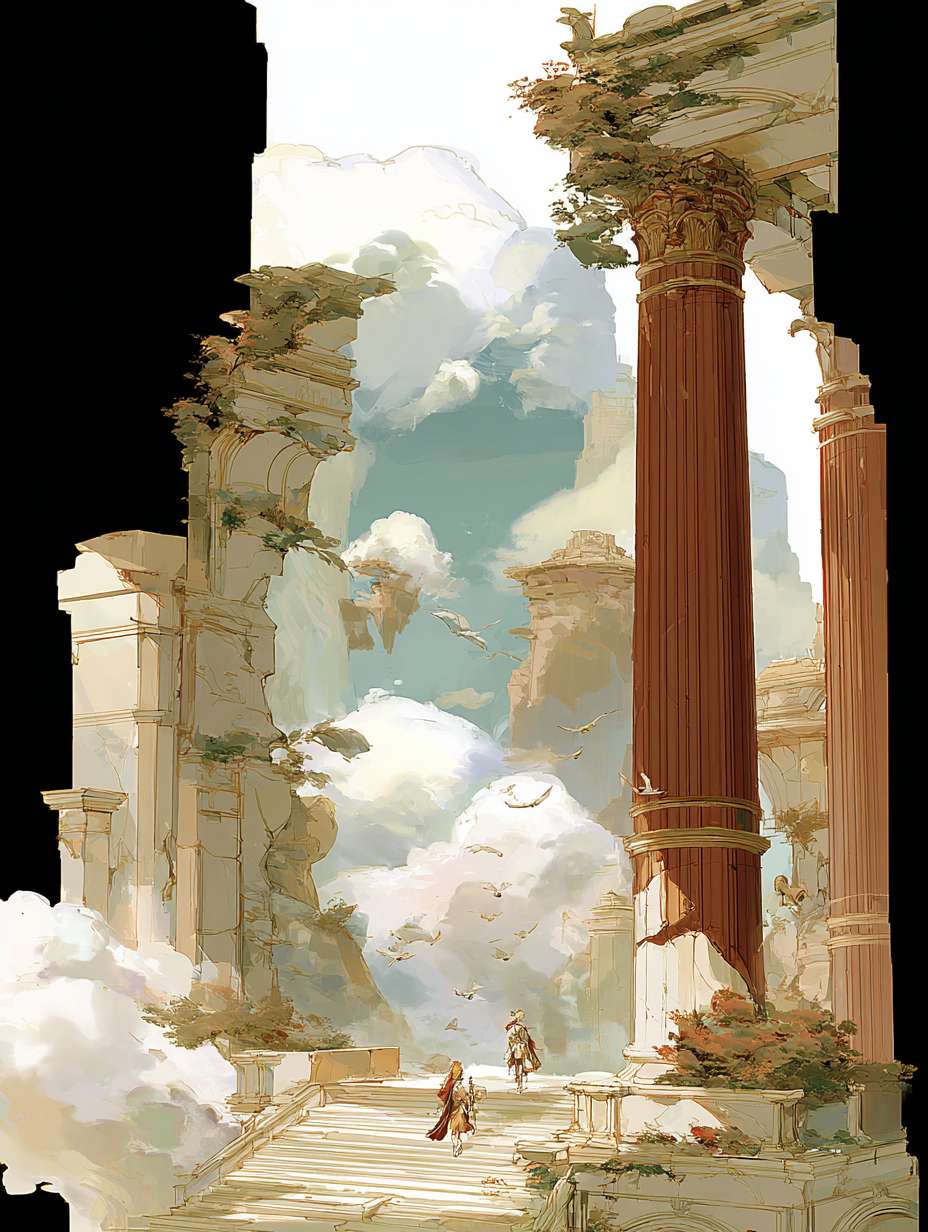 画一个古希腊神话风景图片 --ar 3:4 --v 7 --stylize 100 --fast --sref https://img-xpc-mj0.xpccdn.com/prod/upload/38f11c9f-d24e-41b4-b28a-b77240cea008/98b1161e-5c17-4642-8a30-96bf6b3c58c4.png~tplv-5yakomv5zn-auto-v1%3A1024%3A0%3Aq75.jpg::3.4 https://img-xpc-mj0.xpccdn.com/prod/txt2img/d57c25a4-5b9d-4403-9762-bb19007e5e65/283f9c65-4dde-41d2-bcf6-2168bea8a377_0_1.png~tplv-5yakomv5zn-auto-v1%3A1024%3A0%3Aq75.jpg::5 --sw 420 --no 水印