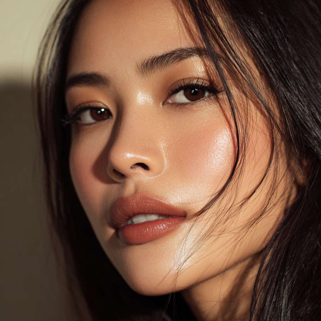 Asian beauty, fine skin, sexy, high resolution, professional photograph --ar 1:1 --v 7 --stylize 100 --fast